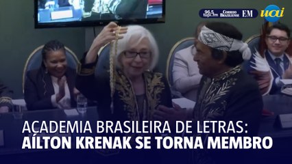 Aílton Krenak é membro da Academia Brasileira de Letras