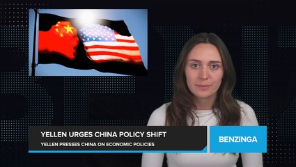Yellen Urges China to Shift Policies on Industry and Economy, as Overcapacity Raises Concerns