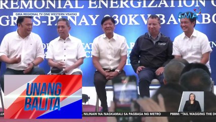 Cebu-Negros-Panay 230 kilovolts backbone project na mag-uugnay sa power grid ng 3 isla, pinasinayaan | UB