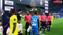 ملخص مباراة النصر السعودي والهلال _ طرد رونالدو اليوم _ أهداف النصر والهلال اليوم _ مباراة هتشكوكية