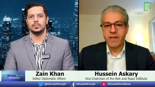 Journalist Zain Khan interviews Hussein Askary on the Future of China's BRI | Minute Mirror News
