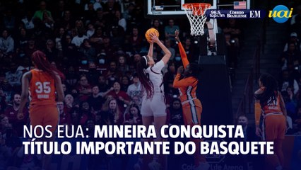 Mineira conquista título importante do basquete americano