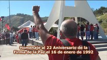 El SALVADOR: CLEMENTE PALACIO, veterano guerrillero del FMLN en el acto de la Firma de la Paz
