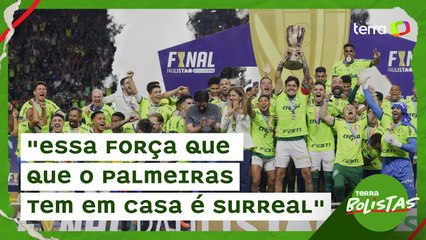 "Essa força que o Palmeiras tem em casa é surreal", destaca Bárbara Maia