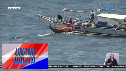 Paglalagay ng payaw ng Pilipinas sa Recto Bank, hinarang ng China Coast Guard | UB