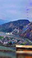 Panoramic Views of Muzaffarabad Kashmir from the Mountain