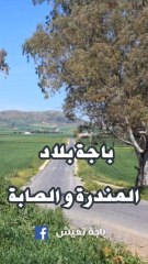 باجة بلاد المندرة و الصابة أرض الغلل و الماشية و الغابة