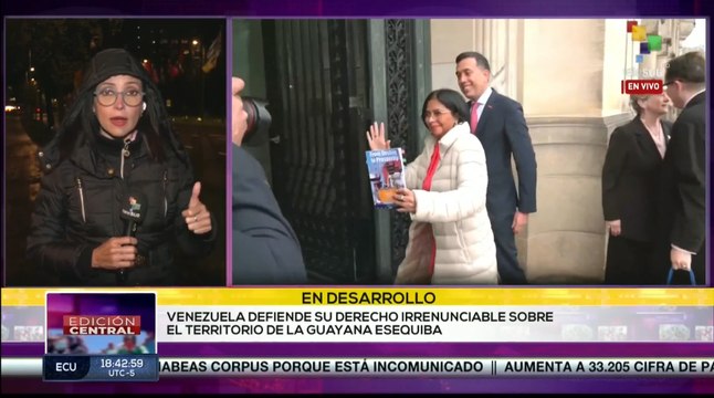 Venezuela defiende su posición sobre el territorio Esequibo frente a la CIJ