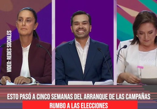 Esto pasó previo al primer debate presidencial