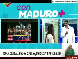 Pdte. Maduro repudia las acciones apátridas de la ultraderecha contra nuestra Bandera Nacional
