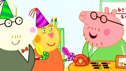 Peppa Pig en Francais   L'anniversaire de Papa Pig   2015
