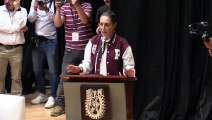 Claudia Sheinbaum promete llevar el primer satélite mexicano al espacio