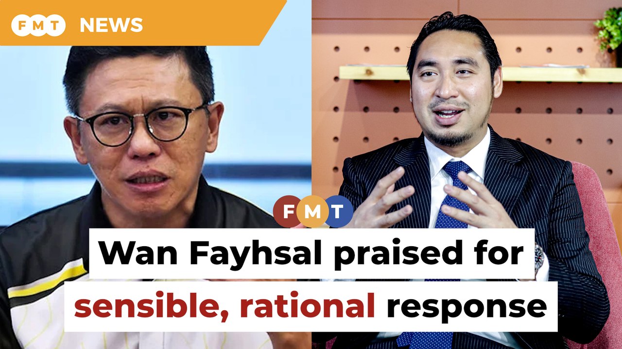 MCA man praises Wan Fayhsal’s ‘sensible’ response to shoe controversy