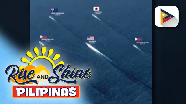 2 barko ng Chinese Navy, namataan habang isinasagawa ang multilateral maritime cooperative activity sa West PH Sea