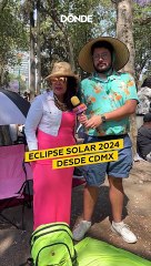 Así se vivió el eclipse solar desde Ciudad Universitaria