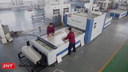 TM2580F How does the vacuum press machine work?