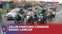 H-1 Lebaran, Jalur Pantura Cirebon Ramai Lancar