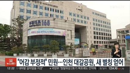 "어감 부정적" 주민 민원…인천 대갈공원, 새 별칭 얻어