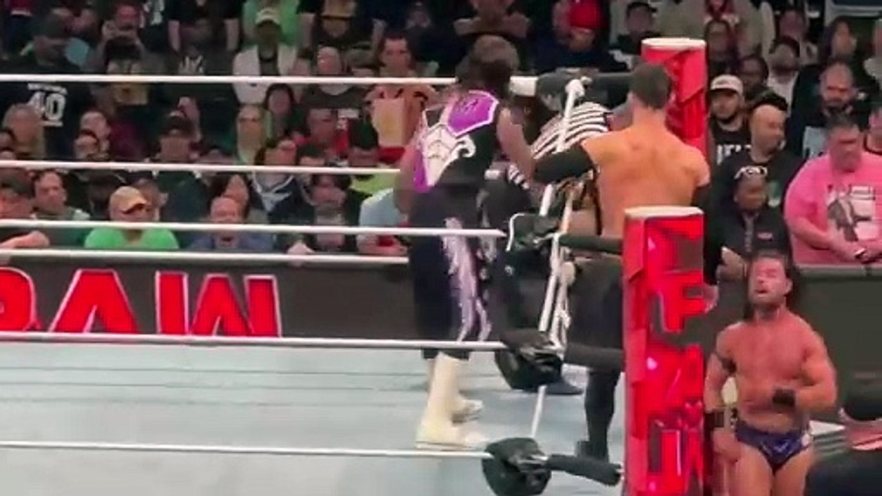 John Cena, R-Truth and The Miz vs The Judgment - WWE RAW April 8 2024