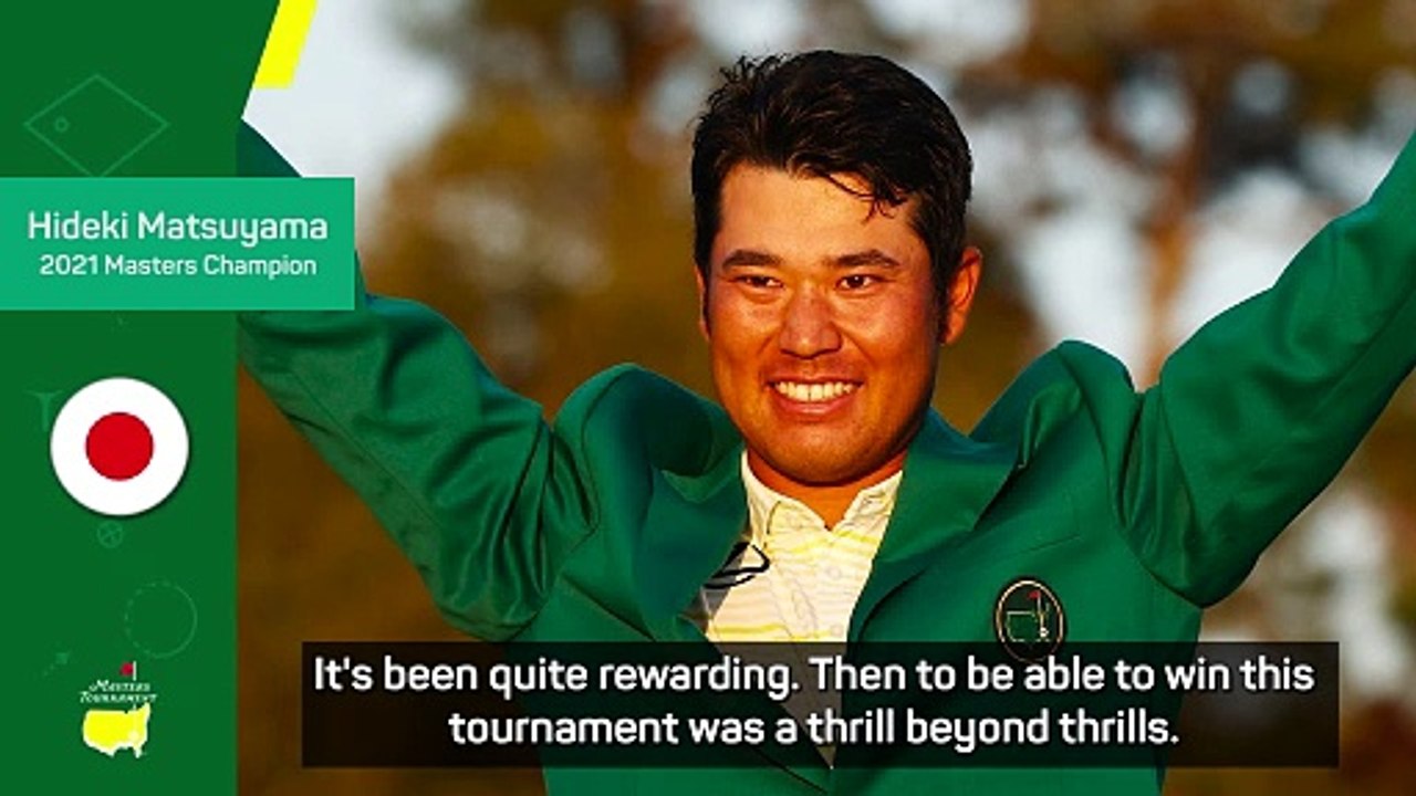 Matsuyama hoping rain holds off as he chases second Masters