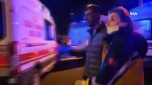 Yolcu otobüsü yandı, İzmir otoyolu trafiğe kapandı