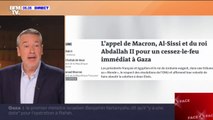 Gaza: Emmanuel Macron, le président égyptien et le roi de Jordanie appellent à un cessez-le-feu 