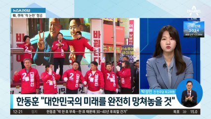 한동훈 “이재명·조국, 개헌해 셀프 사면할 수도”