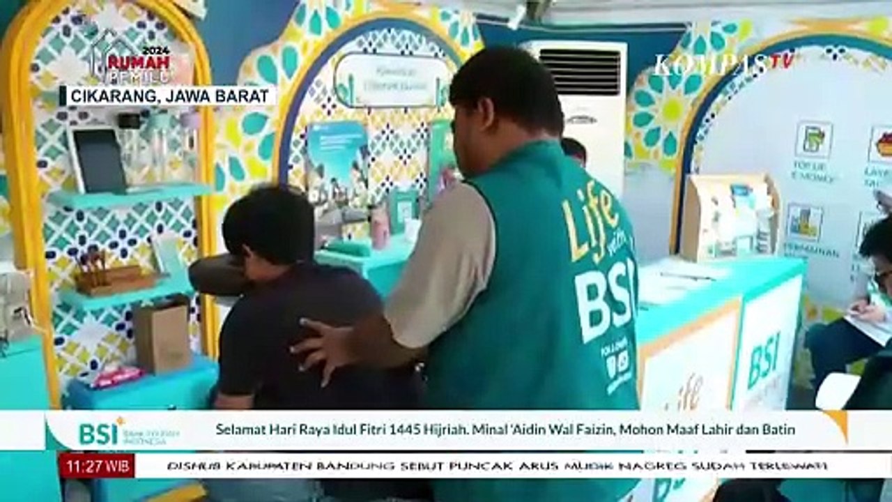 Bank Syariah Indonesia Buka Posko Mudik di Rest Area Km 166 Tol Cipali