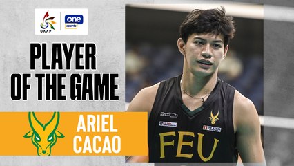 UAAP Player of the Game Highlights: Ariel Cacao chomps on Adamson for FEU lead