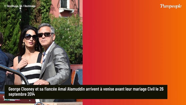 George Clooney marié depuis 10 ans à Amal : une bague unique au monde (et hors de prix !) offerte pour leurs fiançailles