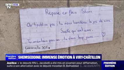 Mort de Shemseddine: l'immense émotion à Viry-Châtillon avant les obsèques de l'adolescent