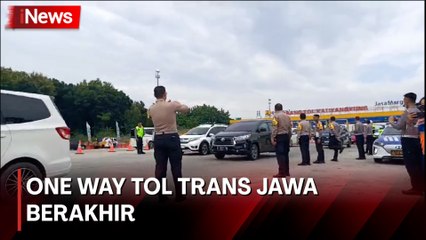 One Way Tol Trans Jawa Berakhir, Kendaraan Boleh Melintas GT Kalikangkung ke Arah Barat