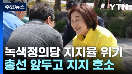 [YTN24] 원외 정당 위기 높인 녹색정의당...총선 전략은? / YTN