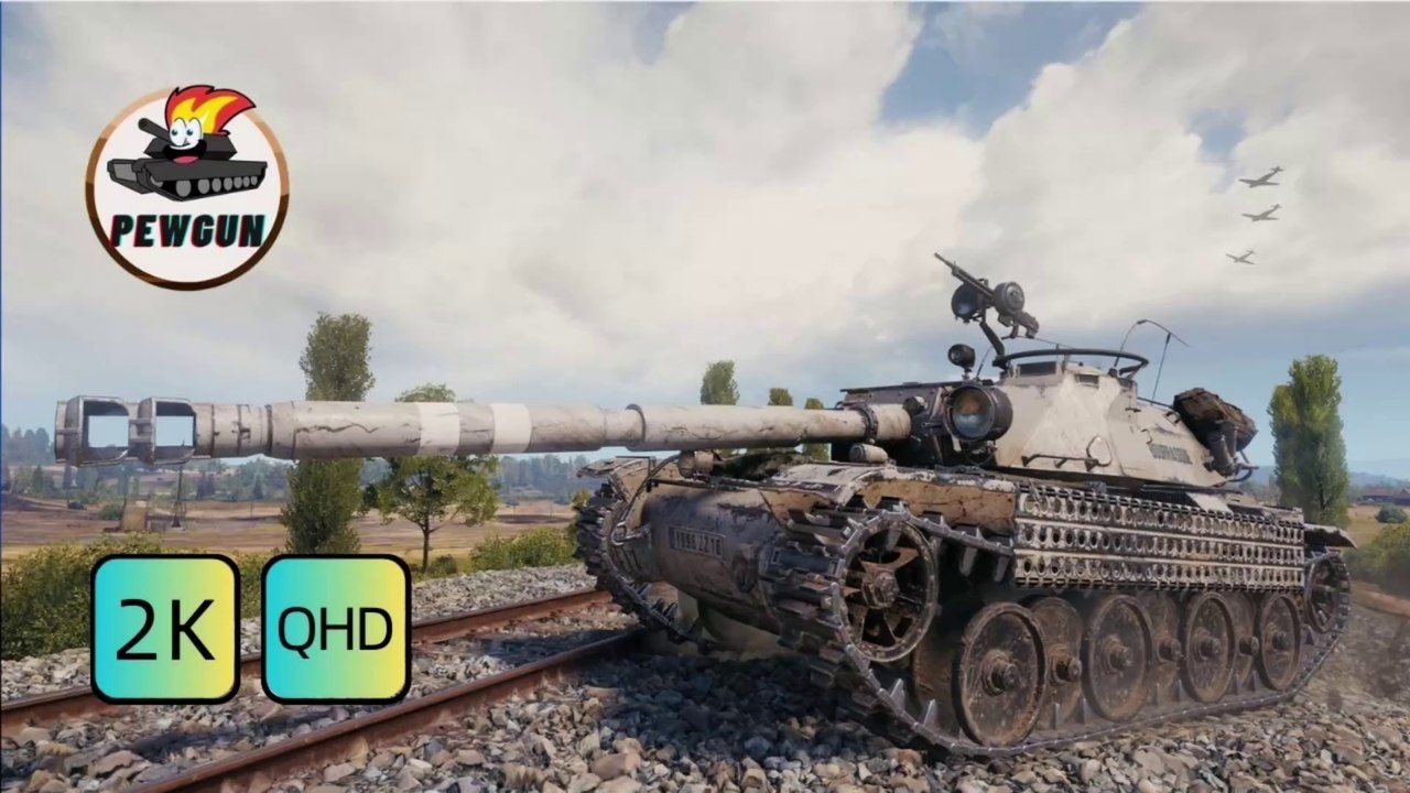 BAT.-CHÂTILLON BOURRASQUE 極速戰車的致命打擊！ | 5 kills 4.8k dmg | world of tanks |  @pewgun77 ​