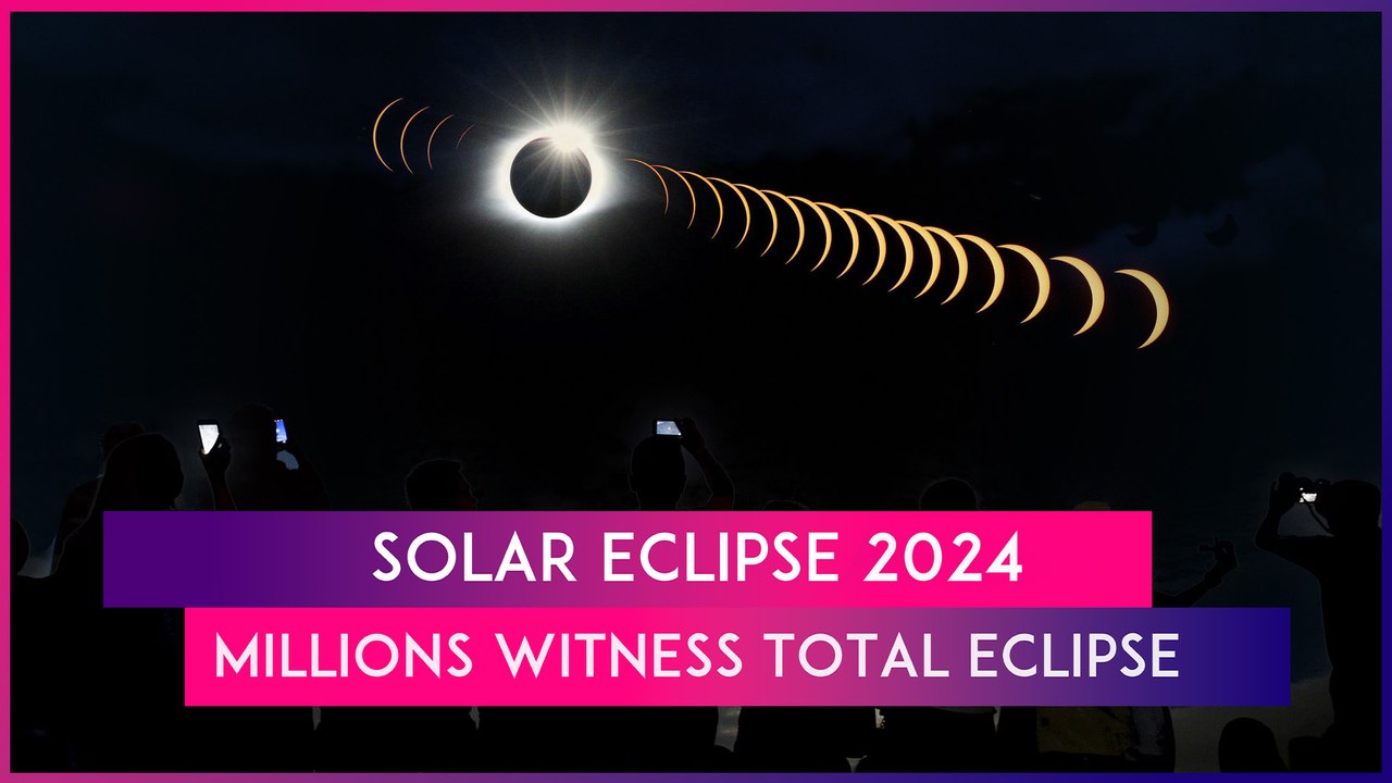 Solar Eclipse 2024: Millions Witness Total Ecli...