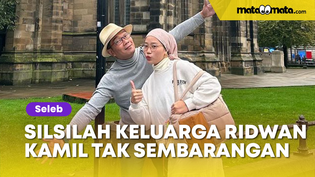 Silsilah Keluarga Ridwan Kamil Tak Sembarangan, Ada Turunan Wali Songo