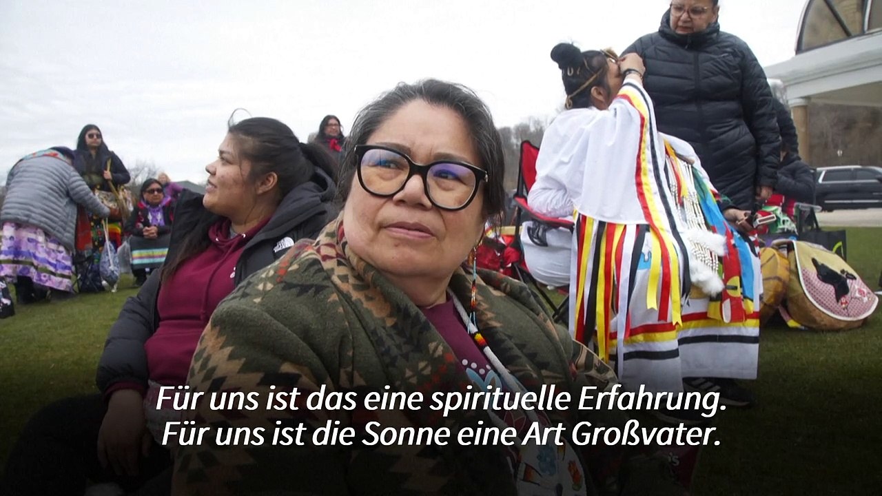 Millionen Menschen in Nordamerika bestaunen totale Sonnenfinsternis