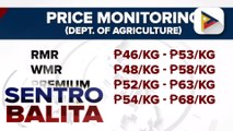 DA, tiniyak na hindi na tataas pa ang presyo ng bigas;