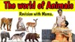 the animals around us | animals around us question answer | animals for kids+vocabulary | #animals