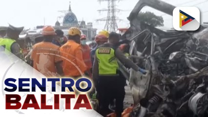 12 patay sa isang road accident sa Indonesia;