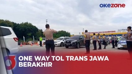 Download Video: One Way Berakhir Siang ini, Kendaraan Boleh Melintas GT Kalikangkung ke Arah Barat