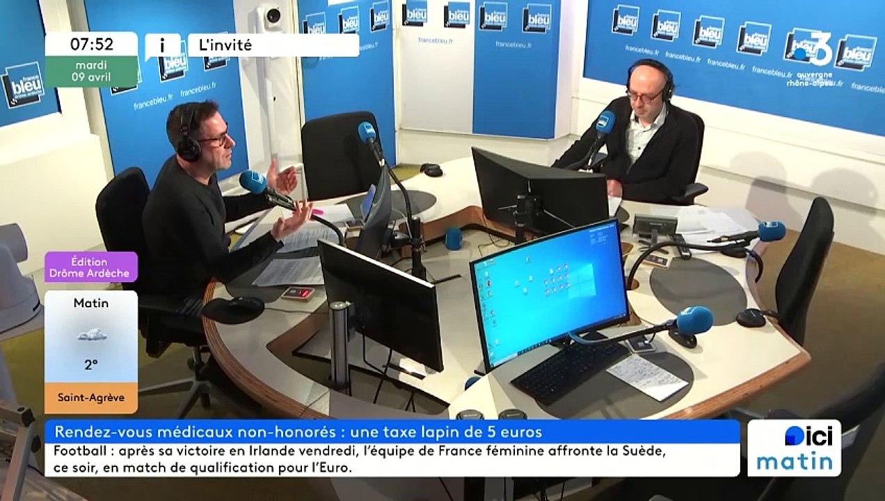 Sylvain Bouquet, médecin généraliste à Lamastre