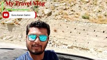 Laddakh vlog || laddakh jate time gadi par pathar gira gaya | rock crushed a car in leh manali road