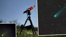 ODTÜ’lü astrofotoğrafçı, yörüngesini 71 yılda tamamlayan 'Şeytan Kuyruklu Yıldızı'nı görüntüledi
