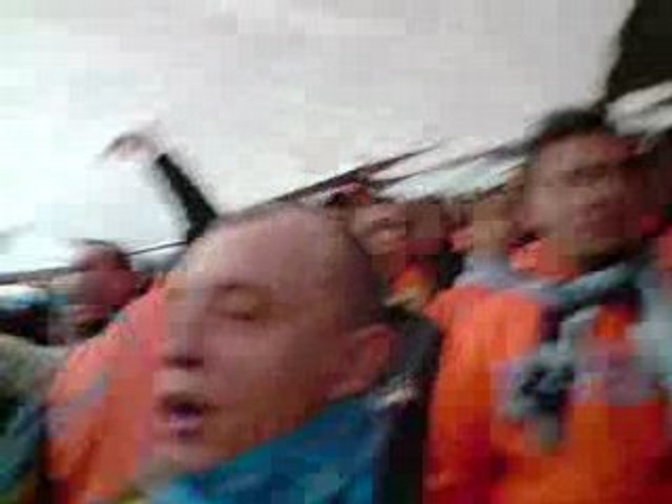 OM OL supporters sw tifo marseillais allez