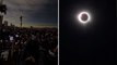 Impresiona cómo se vivió el eclipse solar desde Mazatlán, México
