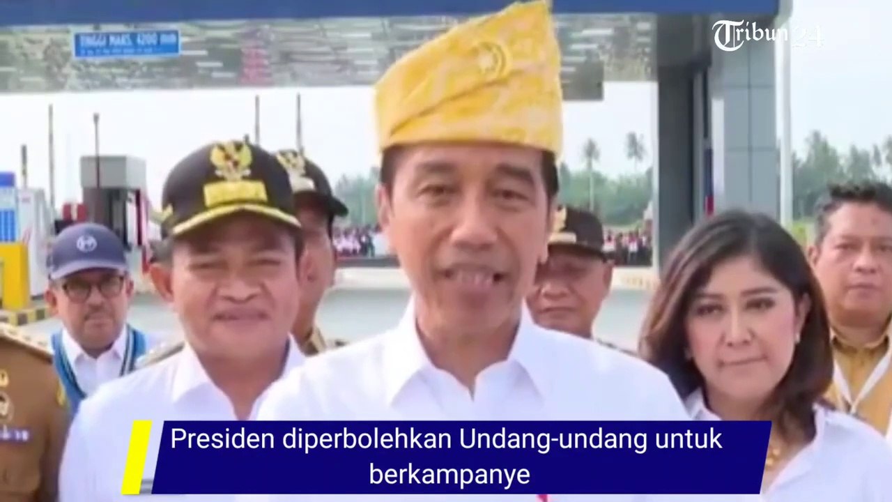 Presiden diperbolehkan Undang-undang untuk berkampanye