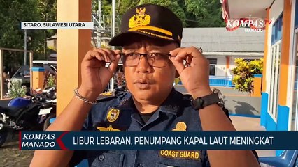 Penumpang Kapal Laut Di Pelabuhan Sitaro Meningkat Jelang Lebaran