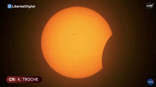 Eclipse solar completo desde Estados Unidos y México