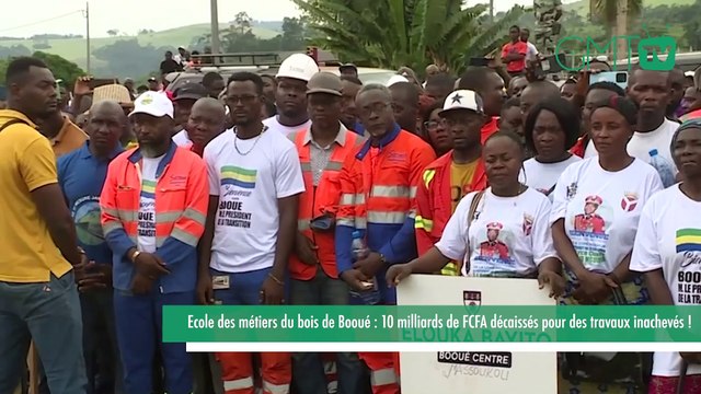 [#Reportage] Ecole des métiers du bois de Booué 10 milliards de FCFA décaissés pour des travaux inachevés